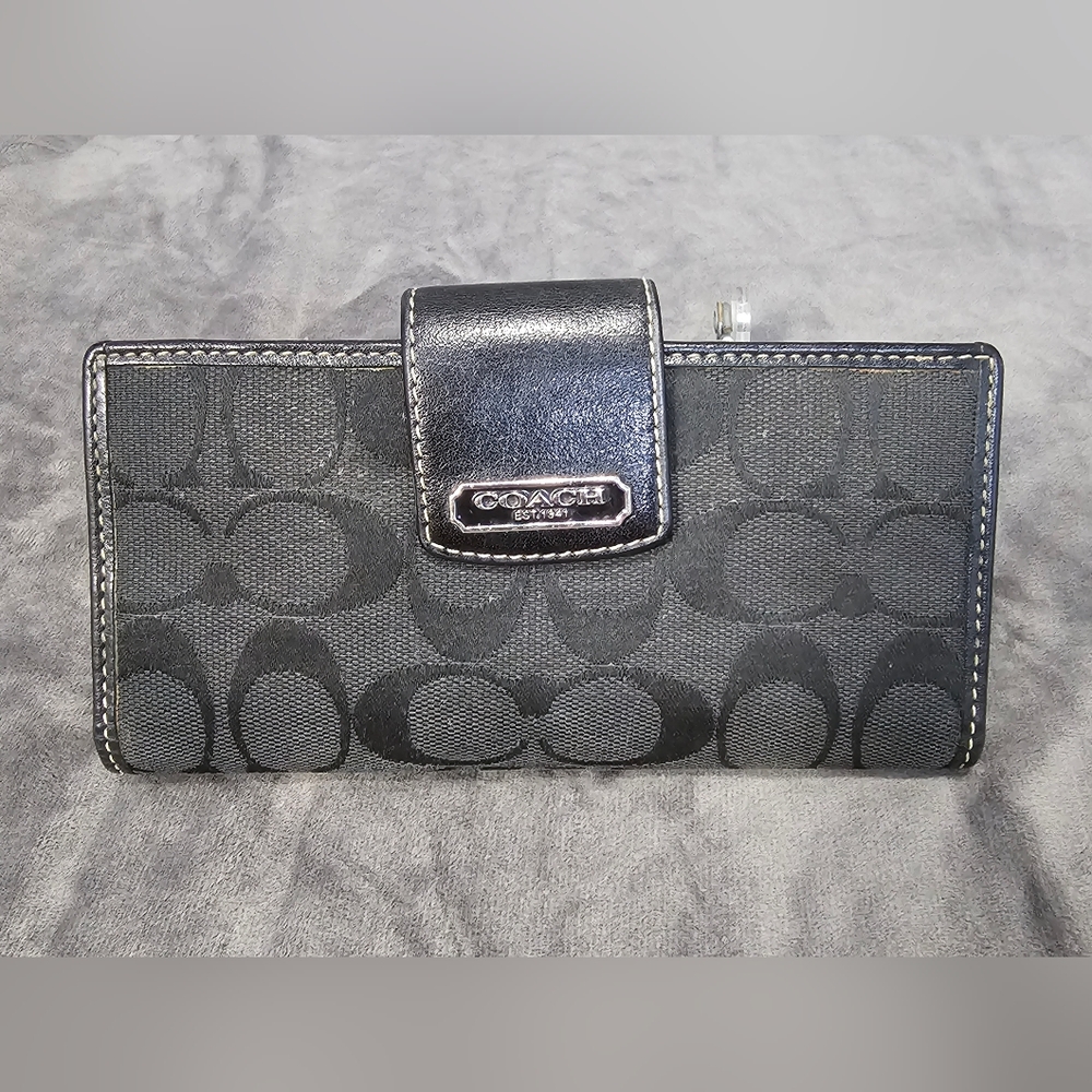 Coach Bifold Wallet/Check Book